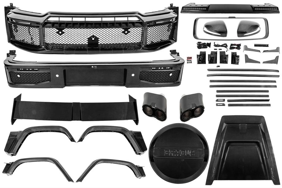 Mercedes třída G W465 2025– Sada body kitu BRB 800 Carbon Fotografie 4
