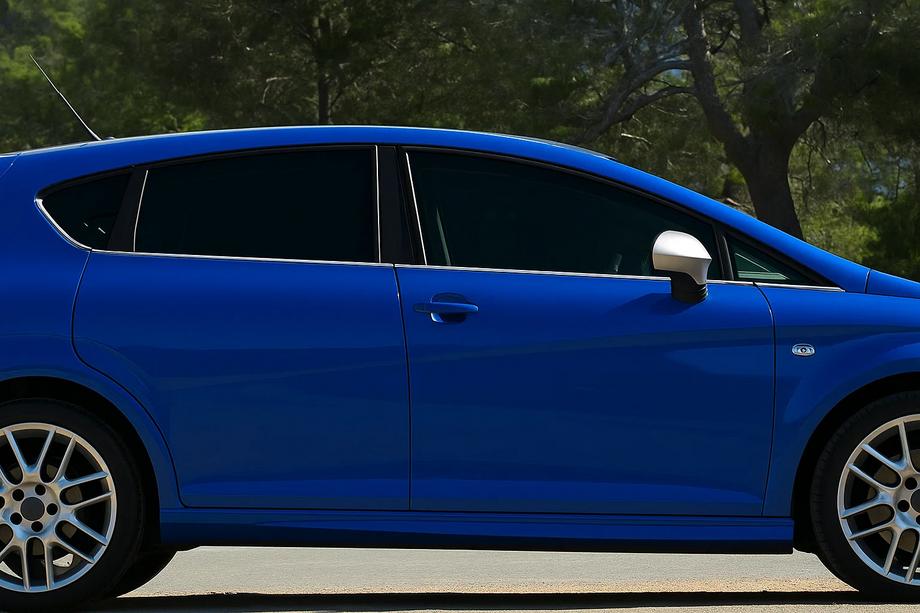 Seat Leon 2005–2012 Vnější okenní lišty OmsaLine (8 ks, nerez) Image