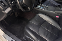 Infiniti G25/G35/37 (V36/CV36) 2006–2015 Textilní autokoberce Premium (G37 X, SD, černé) fotografie 1