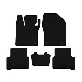 Textilní koberce Premium (Hybrid, černé)