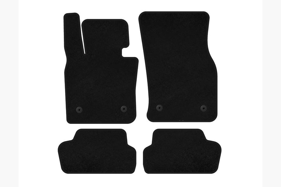 Mini Cooper F55/56/57 2014–2023 Textilní autokoberce Premium (pro F56, černé) Image