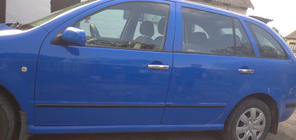 Skoda Fabia 2000–2007 Chromové kryty klik dveří (4 ks, nerez) OmsaLine – italská nerezová ocel fotografie 1