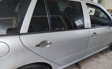 Skoda Fabia 2000–2007 Chromové kryty klik dveří (4 ks, nerez) OmsaLine – italská nerezová ocel fotografie 2