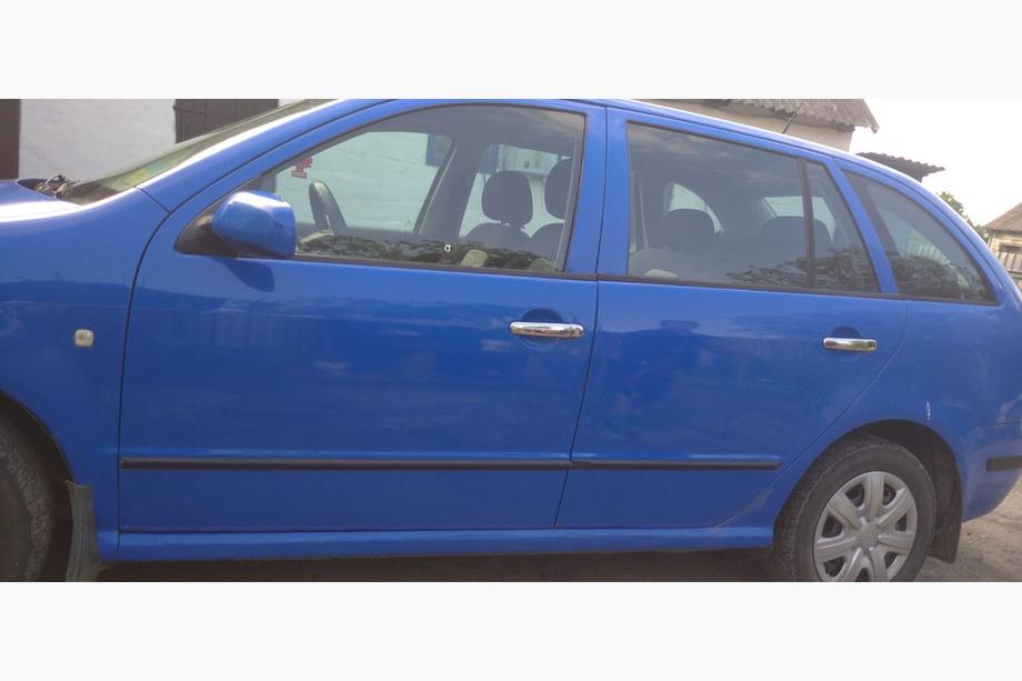 Skoda Fabia 2000–2007 Chromové kryty klik dveří (4 ks, nerez) OmsaLine – italská nerezová ocel Image