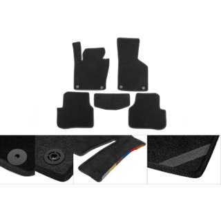 Textilní autokoberce Classic (černé) fotografie 1