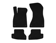 Audi A5 2016–2025 Textilní autokoberce Classic (Coupé, černé) fotografie 1