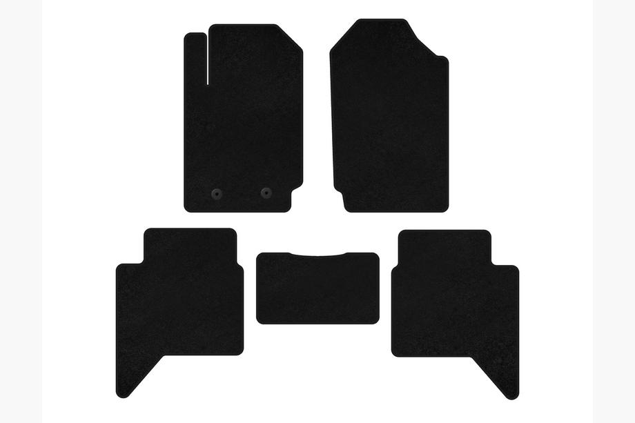 Ford Ranger 2011–2022 Textilní autokoberce Classic (černé) Image