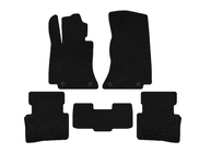 Mercedes C-class W206 2022– Textilní koberce Classic (SD, černé) fotografie 1