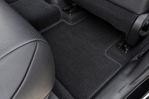 Toyota Rav 4 2019–2025 Textilní autokoberce Classic (černé) fotografie 5