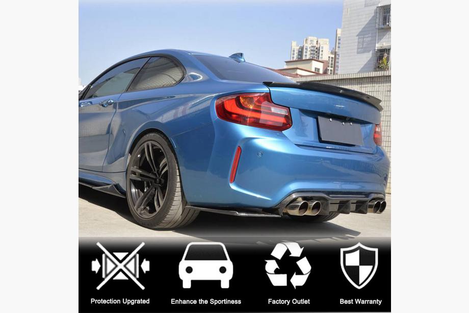 BMW řady 2 F22/F23 2014–2021 Spoiler víka kufru FRP (Coupe) Fotografie 1