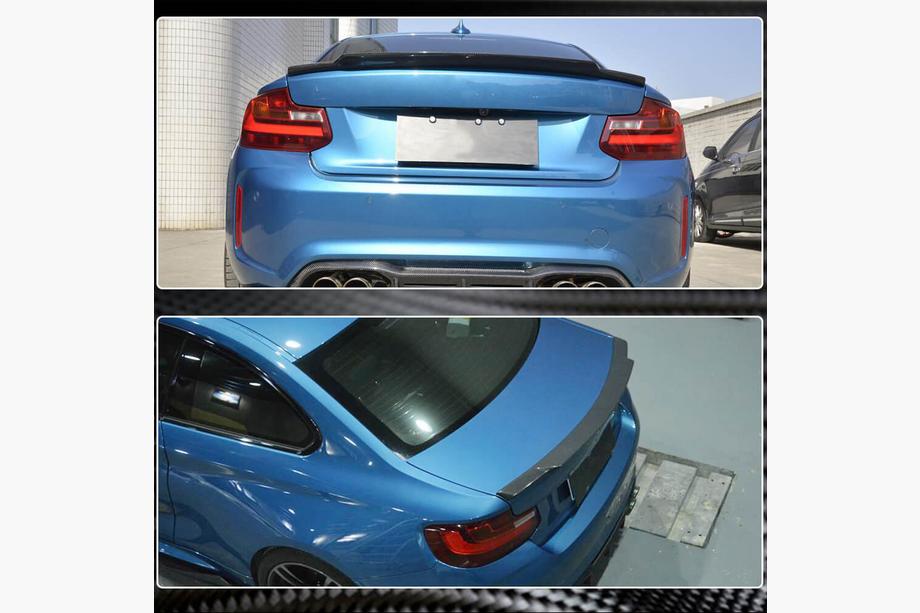 BMW řady 2 F22/F23 2014–2021 Spoiler víka kufru FRP (Coupe) Fotografie 2