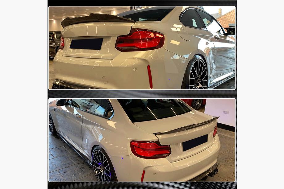 BMW řady 2 F22/F23 2014–2021 Karbonový spoiler víka kufru V5 (Coupe) Fotografie 5