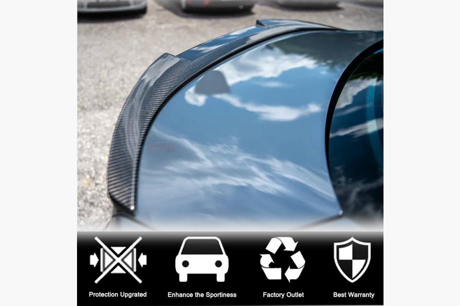 BMW řady 2 Gran Coupé F44 2020–2024 Spoiler M4-Style (karbon) Fotografie 2