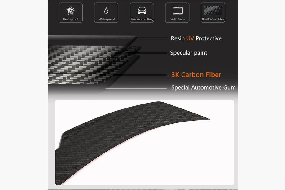 BMW řada 2 G42 2021– Spoiler M2-Style (karbon) Fotografie 4