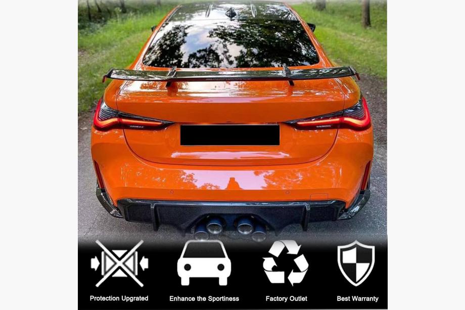 BMW řada 3 G20/G21 2018– Spoiler V1 (pro G80, karbon) Fotografie 4