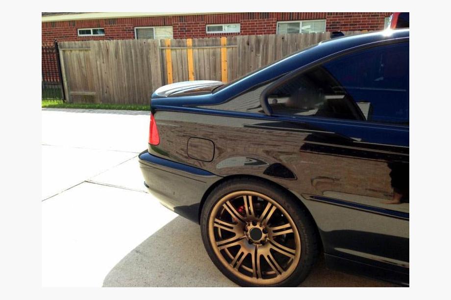 BMW řada 3 E46 1998–2006 Spoiler ve stylu CSL (pro Coupe, karbon) Fotografie 5