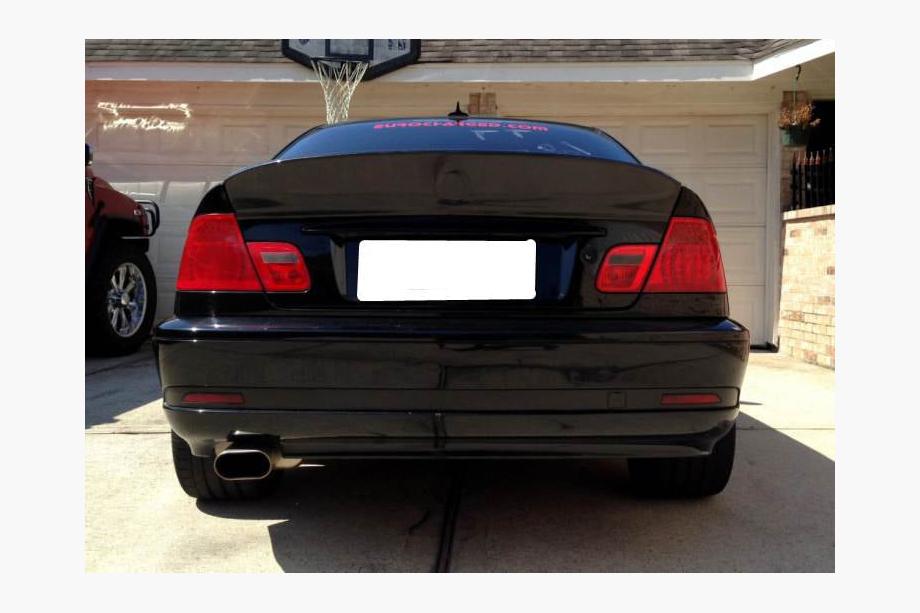 BMW řada 3 E46 1998–2006 Spoiler víka kufru Carbon V2 (Coupe) Fotografie 3