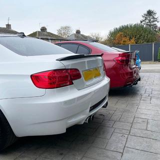 Spoiler M4-Style V1 (pro E92, karbon) fotografie 3