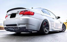 BMW řady 3 E90/E91 2005–2011 Zadní karbonový spoiler víka kufru V5 (Coupe) fotografie 3