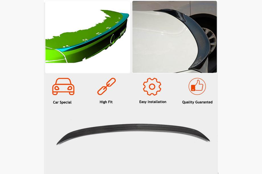 BMW řada 3 F30/F31 2012–2019 Spoiler P-Style (pro F30/F80, karbonový) Fotografie 2
