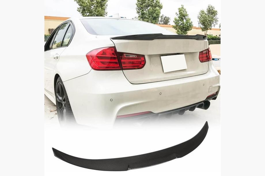 BMW řada 3 F30/F31 2012–2019 Spoiler víka kufru Carbon Look ABS (SD) Fotografie 1