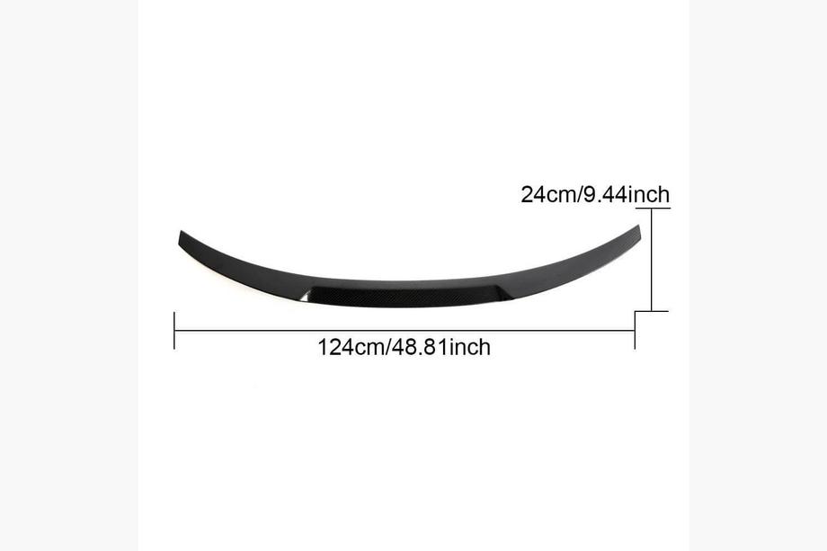 BMW řada 3 F30/F31 2012–2019 Spoiler M4-Style V2 (pro F30/F80, karbonový) Fotografie 3