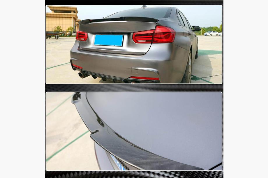 BMW řada 3 F30/F31 2012–2019 Spoiler M4-Style V3 (pro F30/F80, karbon) Fotografie 5