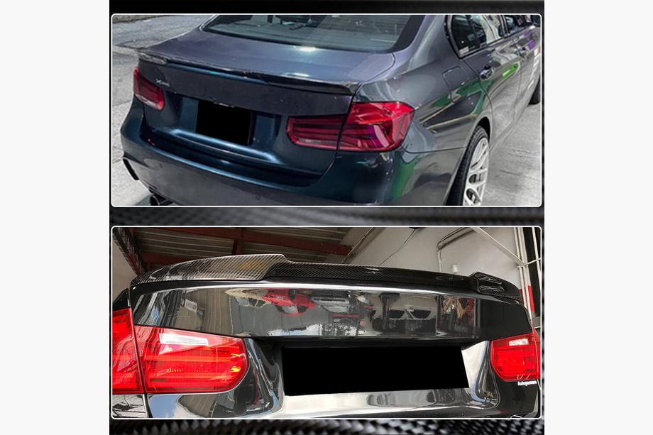 BMW řada 3 F30/F31 2012–2019 Spoiler M4-Style V3 (pro F30/F80, karbon) Fotografie 6