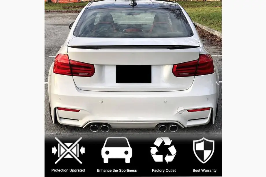BMW řada 3 F30/F31 2012–2019 Spoiler MP-Style V1 (pro F30/F80) Fotografie 2