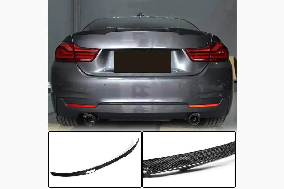 BMW řada 4 F32/F33/F36 2012–2020 Spoiler V6 (pro F32, karbon) Image