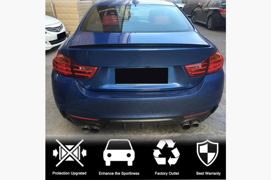 BMW řada 4 F32/F33/F36 2012–2020 Spoiler víka kufru FRP V9 (Coupe) Image