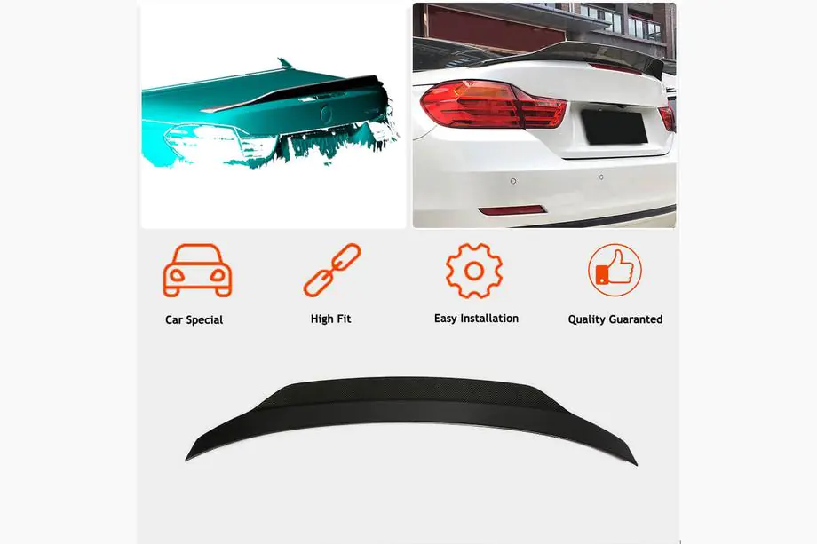 BMW řada 4 F32/F33/F36 2012–2020 Spoiler V2 (pro F33/F83, karbonový) Fotografie 2