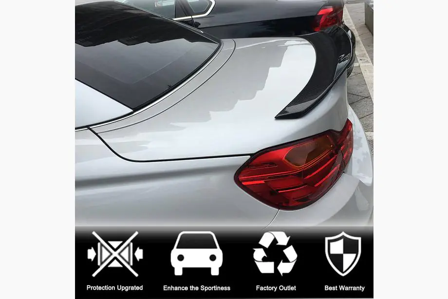BMW řada 4 F32/F33/F36 2012–2020 Spoiler V2 (pro F33/F83, karbonový) Fotografie 3