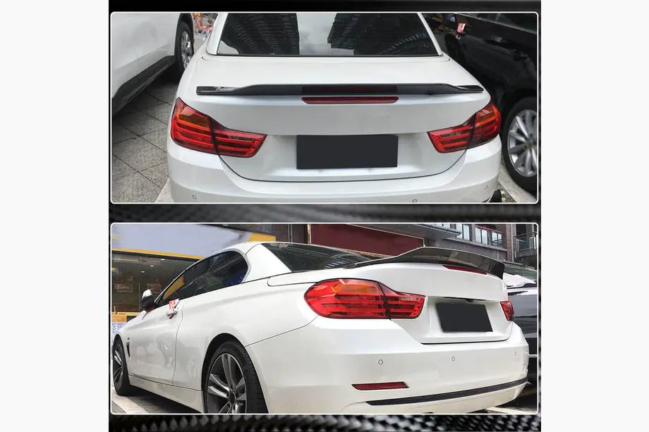 BMW řada 4 F32/F33/F36 2012–2020 Spoiler V2 (pro F33/F83, karbonový) Fotografie 4
