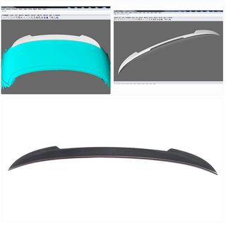 Spoiler V1 (pro F33/F83, karbonový) BMW řada 4 F32/F33/F36 2012–2020 fotografie 2
