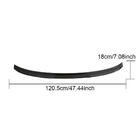 BMW řada 4 G22/23/26 2020– Spoiler MP-Style (pro G22/G82, karbon) fotografie 5