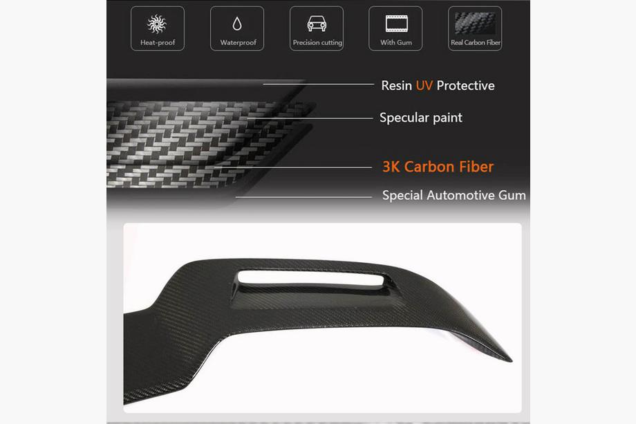 BMW řada 4 G22/23/26 2020– Karbonový spoiler V2 (pro G22/G82) Fotografie 4