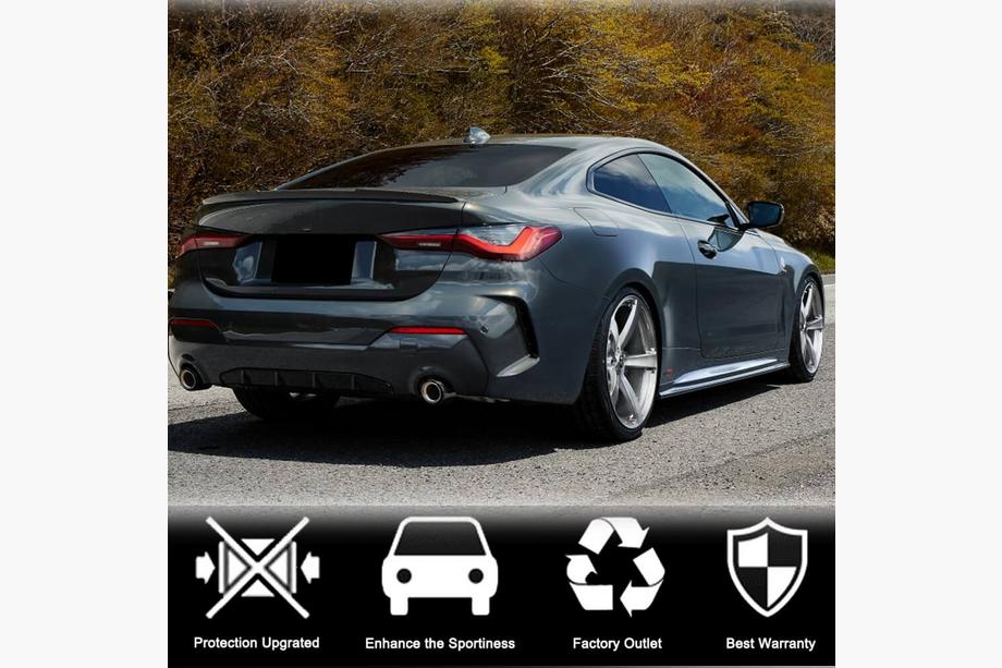 BMW řada 4 G22/23/26 2020– Spoiler M4-Style V1 (pro G22/G82, karbon) Fotografie 3