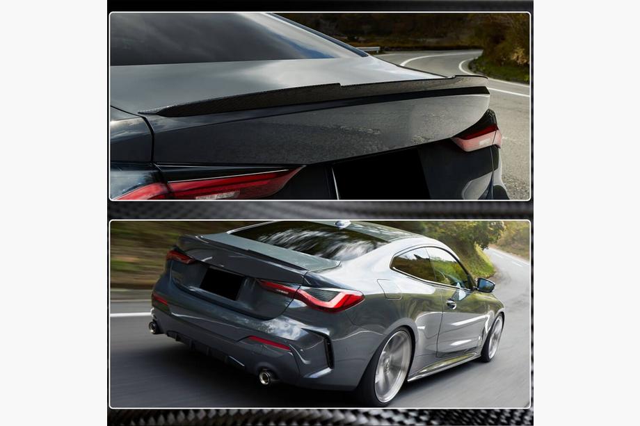 BMW řada 4 G22/23/26 2020– Spoiler M4-Style V1 (pro G22/G82, karbon) Fotografie 4