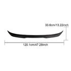 BMW řada 5 G30/G31 2017–2023 Spoiler PSM-Style V3 (pro G30/F90, karbon) fotografie 7