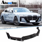 BMW řada 7 G70/G71 2022– Zadní spoiler víka kufru, leskle černý ABS (3 ks/sada) fotografie 1