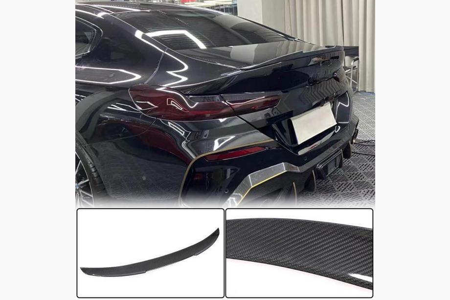 BMW řada 8 G14/G15/G16 2018– Spoiler ve stylu PSM (pro G16/F93, karbon) Fotografie 2