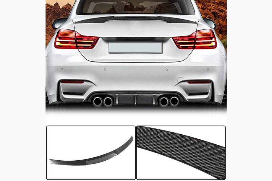 BMW řada 4 F32/F33/F36 2012–2020 Spoiler víka kufru Carbon V8 (pro F82) Image