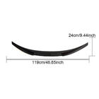 BMW řada 4 F32/F33/F36 2012–2020 Spoiler ve stylu M4 V1 (pro F82, karbon) fotografie 5