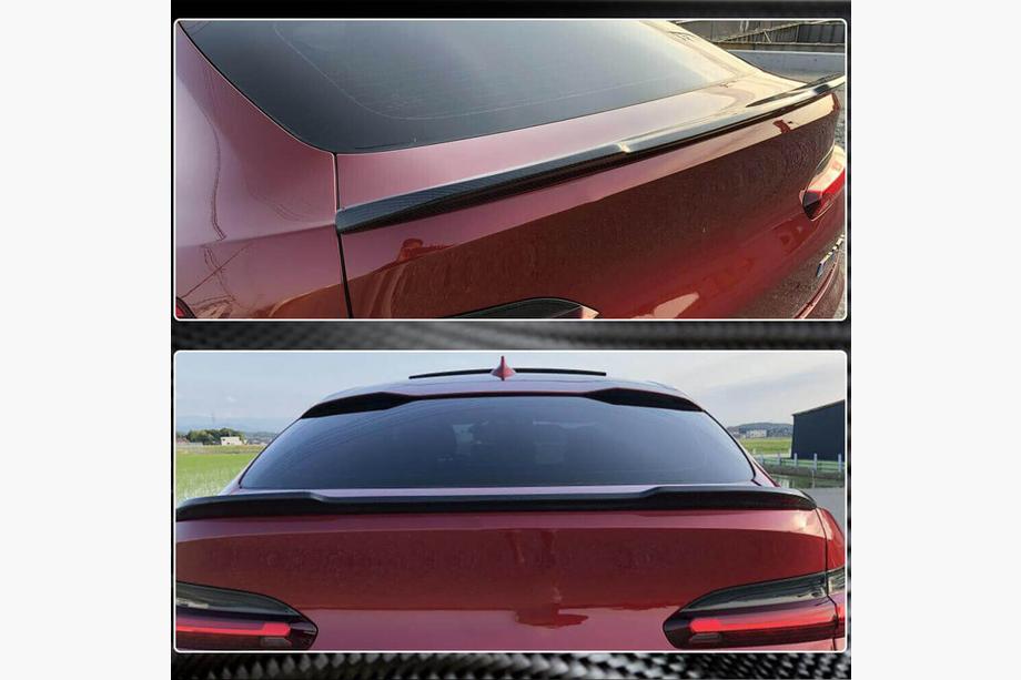 BMW X4 G02 2018– Spoiler M4-Style V2 (karbon) Fotografie 3