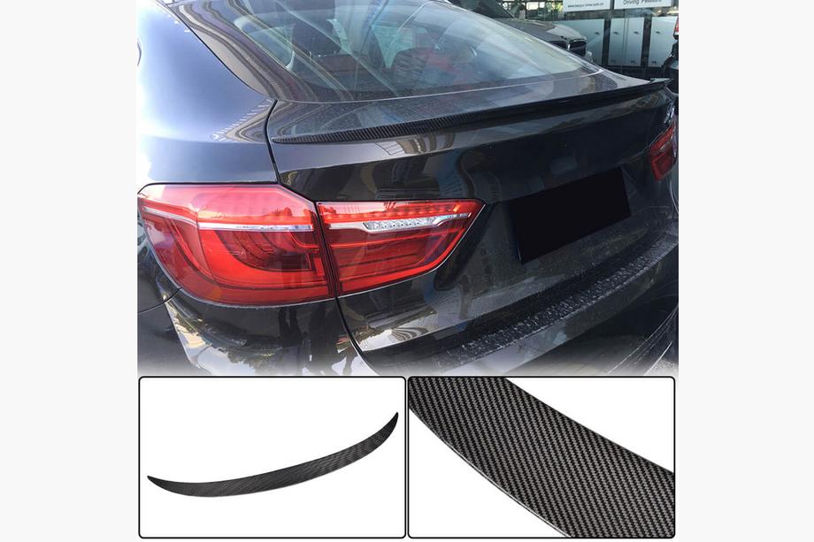BMW X6 F16 2014–2019 Spoiler víka kufru Carbon V1 Image
