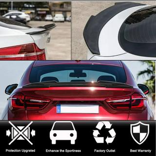 Carbon spoiler víka kufru V2 BMW X6 F16 2014–2019 fotografie 2