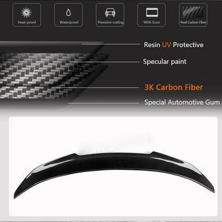 Carbon spoiler víka kufru V2 BMW X6 F16 2014–2019 fotografie 3