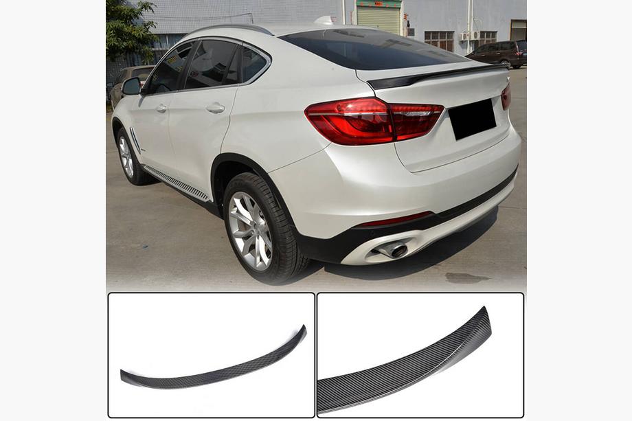BMW X6 F16 2014–2019 Karbonový spoiler víka kufru V3 Image