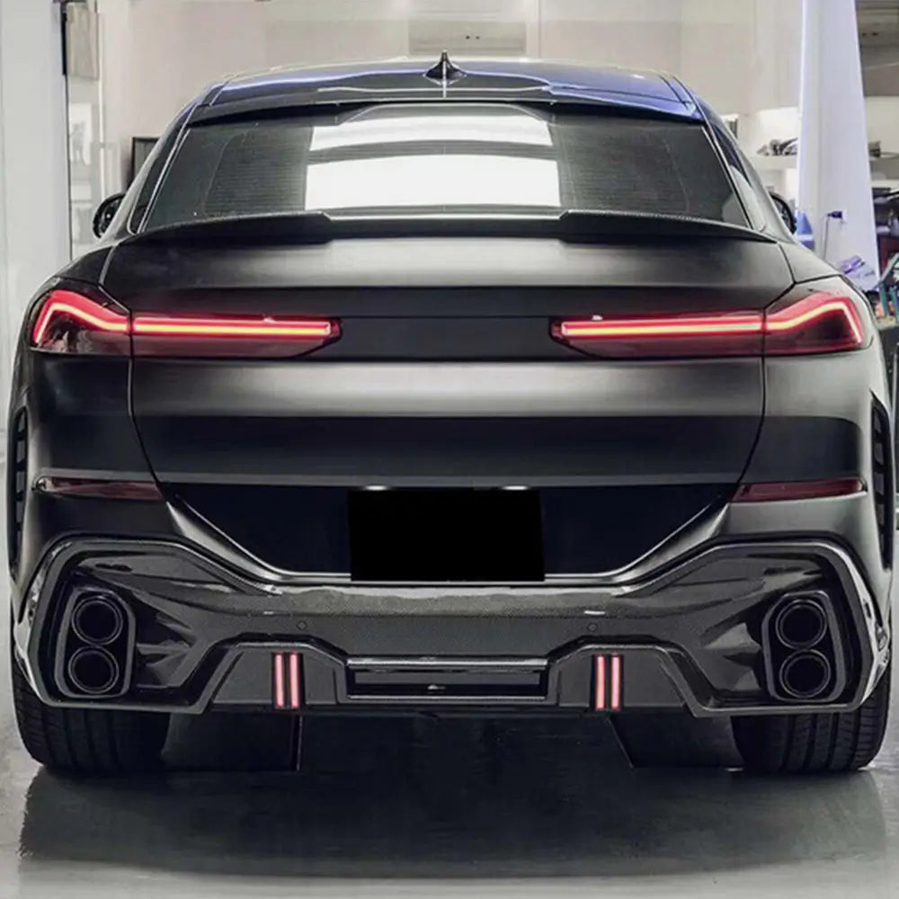 BMW X6 G06 2019–2027 Carbon spoiler víka kufru V2 fotografie 3